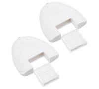 COHEALI 2 Piezas Marcador de Tiza para Tela Rueda de Plástico Blanco para Coser, Adecuado para Marcar Diferentes Durezas Textiles en Casa y Estudio