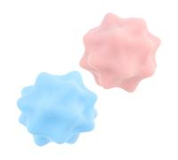 COHEALI 2 Piezas Pelota de Masaje Firme Bola de Masaje de Silicona, Masajeador de Puntos de Acupuntura Texturizado, Portátil, Antideslizante, para Antebrazos y Palma, Adultos, Viaje