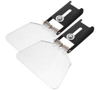COHEALI 2 Protectores para Amoladora de Banco 6 Pulgadas, Escudo Protector Transparente de Plástico, Accesorio de Protección Ocular contra Polvo y Residuos para Esmeriladora Angular