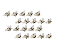 COHEALI 20 Colgantes de Abeja de Aleación Clara Kc, 20 Piezas, Accesorio Colgante Pequeño para Manualidades Diy, Decoración Artesanal Delicada, Adorno para Proyectos y Decoración