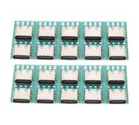 COHEALI 20 Conectores USB-C Hembra 31 para Placa Convertidora PCB Divisor USB Tipo C para Proyectos DIY Transmisión de Datos Rápida y Estable Adecuado para Entornos Domésticos y