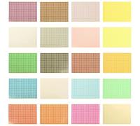 COHEALI 20 Hojas Pegatinas de Puntos Colores Autoadhesivas Redondas de Pvc para Organizar y Clasificar Condimentos Diseño Autoadhesivo Adecuado para Almacenamiento Prolongado Color