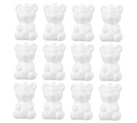COHEALI 20 piezas Moldes de Oso Divertidos y Adorables Figuras para Manualidades Infantiles Modelos de Espuma con Aislamiento Térmico y Diseño Seguro para Actividades