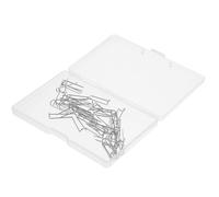 COHEALI 200 Alfileres de Acolchado en Forma de U de Acero Inoxidable para Costura, Resistentes y No Se Rompen, Ideales para Fijar Accesorios en Pantalones y Camisas