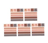 COHEALI 200 Piezas Etiqueta De Color Etiqueta De Cuero Etiquetas Hechas A Mano Para Crochet Suministro De Artesanía Ropa Etiqueta En Etiquetas Hechas A Mano Accesorios De