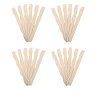 COHEALI 24 Piezas de Molduras de Madera Decorativas sin Terminar Borde Ondulado Tamaño 38X4X03 CM para Decoración y Renovación de Gabinetes Puertas y Marcos Hogar DIY