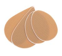 COHEALI 2pares of Non- Shoe Pads Adhesive Sole Protectors for High Heels Water Design Noise Reduction Cushion Self-adhesive Footwear Grips Total Pointed Round