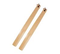 COHEALI 2piezas Calzador De Madera Mango De Madera Práctico Para Ponerse Zapatos Para Hombres y Mayores