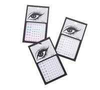 COHEALI 3 Juegos de Pegatinas Autoadhesivas de Resina para Ojos y Uñas Gemas Faciales Reutilizables en Diferentes Formas para Fiestas de Halloween y Festivales