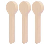 COHEALI 3 Piezas de Cucharas de Madera sin Terminar, Material para Hacer Cucharas de Madera para Manualidades de Tallado - para Actividades Familiares, Herramientas Educativas Y Utensilios de Cocina