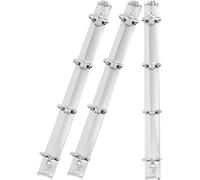 COHEALI 3 piezas Mecanismos de Encuadernación Metálicos de Resistentes y Portátiles Inserciones para Lomeras de Carpetas Fácil Apertura para Añadir o Quitar