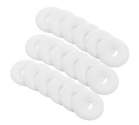 COHEALI 30 Unidades Guía de Hilo Cerámico para Máquinas de Coser Industriales, Resistente al Desgaste y Fácil de Limpiar, Color Blanco, Adecuado para Aplicaciones Textiles y Repuestos de