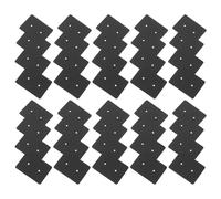 COHEALI 300 Unidades Tarjetas de Exhibición para Pendientes Negras de Papel, Tamaño 2.5x2.5 Cm, Material Resistente y Diseño Minimalista para Tiendas y Plataformas Online