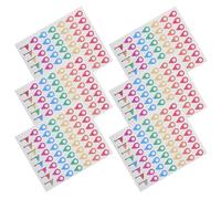 COHEALI 336 Piezas Pegatinas Removibles Autoadhesivas para Mapas Banderas y Punteros, 336 Etiquetas para Marcar Viajes y Lecciones de Geografía, Adhesivas y Portátiles para Estudiantes