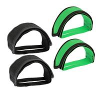 COHEALI 4 Correas Ajustables para Pedales de Bicicleta Deportivas, Correas de Reposapiés Ligeras y Resistentes para Ciclismo, Accesorios para Fitness en Gimnasio y Uso Doméstico, Colores