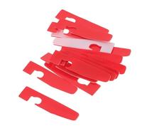 COHEALI 40 Almohadillas Adhesivas de Plástico para Prensatelas de Remalladora Almohadilla de Repuesto para Máquina de Coser Overlock Compatible Cuatro Hilos Diseño Estrecho Uso