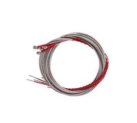 COHEALI 5 Cuerdas 5 partes de bajo cesta de carga para bicicletas bajo instrumental mini decoraciones de cerdo clarinete bajo cuerdas de guitarra reemplazar Metal puente cuerda de bajo