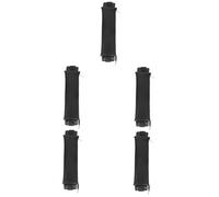 COHEALI 5 Piezas Estuche Cable Zipper Bandas elasticas Pencil Case Caja de lapices cinturón elástico Bolsa para portabolígrafos para portátil sostenedor de la Pluma de la PU