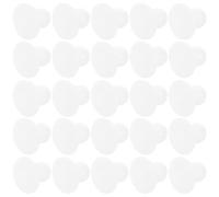 COHEALI 50 Unidades Botones Material Abs Resistente Chaqueta de Chef Blancos Diseño Profesional para Forma de Pieza de Ajedrez Detalles Finos para Uso en Cocina y Restaurante