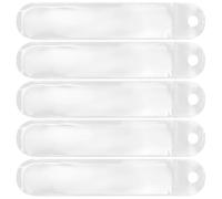 COHEALI 50 Unidades Funda Transparente para Bolígrafos, Estuche Semitranslúcido de Plástico para Oficina y Escuela, Bolsa Individual para Plumas Estilográficas y Lápices de Tamaño