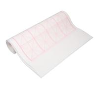 COHEALI 50 Unidades Hojas de Papel de Caligrafía Japonesa Cuadrícula de 7.5 Cm, Papel Xuan Semicurado de Pulpa, Resistente al Amarillamiento Práctica de Pintura Artística