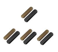 COHEALI 8 Piezas Caja De Lápices De Metal Bolsa De Lapices Cajas De Lápices Estuche Plano para Lata De Lápiz Pequeña Bolsa De Lápiz Claro Pequeño Estuche para Lápices Tapa