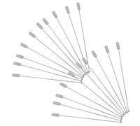 COHEALI Alfileres para Broches 90 MM 40 Piezas con Tope Accesorios para Boutonniere y Manualidades Broches Largos de Metal para Suéter Sombrero y Decoración Floral