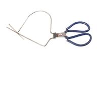 COHEALI Alicates para Esmaltado de Cerámica Acero Inoxidable, Herramienta de Inmersión para Arcilla, Pinzas Grandes Mango Color Aleatorio, Abrazadera Resistente para