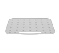 COHEALI Almohadilla de Silicona Antideslizante Resistente al Calor para Plancha, Estera Aislante Térmica Portátil Tamaño Mediano en Gris, Adecuado para Planchado en Hogar, Lavandería