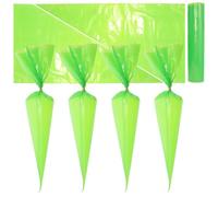 COHEALI Bolsas para Lechada de Azulejos 50 Unidades, Bolsa de Mampostería Punta Triangular, Material Resistente, Color Verde, Aplicador de Cemento para Uso en Construcción y Reparación