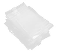 COHEALI Bolsas Transparentes Cierre Zip 8x8 Cm 50 Unidades para Embalaje de Joyas, Pequeñas Bolsas de Plástico Autosellantes Reutilizables para Almacenamiento y Viaje