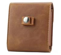 COHEALI Bolso de Cuero PU para Fotografía Estuche Portátil para Almacenamiento de Fotos Compatible con Square Diseño Retro con Cierre de Hebilla Organizador Resistente para Película