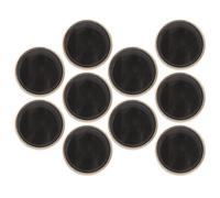 COHEALI Botones de Resina Redondos Planos 20 MM 10 Piezas Color Oro Café para Coser Abrigos Chaquetas y Blazers Botones Decorativos Resistentes y Versátiles para Manualidades