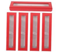 COHEALI Caja De 5 Piezas Cubierta De Y Tierra Estuche De Bolígrafo Cajas De Joyería Vacías Estuche De Bolígrafo Individual De Bolígrafo De Tinta De Pluma