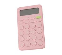 COHEALI Calculadora de Oficina Dígitos Color Rosa para Estudiantes y Contabilidad Portátil Ligera y Práctica para Escuela y Trabajo