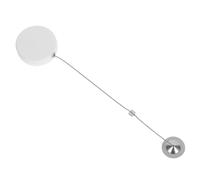 COHEALI Candado de Cable de Seguridad Retráctil Color Claro 1 Metro Control Remoto, Cable de Acero Antirrobo Cierre de Extremo y Tapa de Hierro, para Protección y Viaje Segura