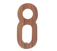 COHEALI Casa de Madera Maciza Grande Diseño Contemporáneo Números de Dirección para Exterior Fácil Instalación para Jardín Buzón y Cerca