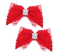 COHEALI Clips Desmontables de Lazo con Alas para Tacones Altos Accesorios Decorativos para Bodas y Fiestas Ajustables y Elegantes