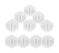 COHEALI Conectores de Armario Cubos de Plástico Blanco para Organizador de Estantes Cúbicos, 10 Piezas Diseño de Ranura Especial para Uso Interior y Fácil Limpieza