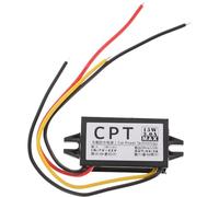 COHEALI Convertidor Reductor DC-DC 7v 12v a 5v 3a, Módulo Regulador de Voltaje Protección contra Cortocircuitos, Carcasa de Aleación de Aluminio y Abs, Módulo para Equipos Eléctricos