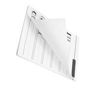 COHEALI Cuaderno de Ejercicios de Inglés, Caligrafía del Alfabeto Inglés, A4, 40 Páginas, Blanco, Papel, Estilo Curlicue, Práctica de Escritura para Escuela y Homeschooling, Profesores