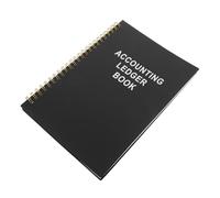 COHEALI Cuaderno de Gastos y Libro de Contabilidad para Pequeñas Empresas y Hogar Papel y Cubierta de Pp para Control de Ingresos y Egresos y Escritura Suave