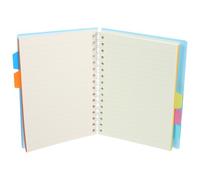 COHEALI Cuaderno Portátil de Tapa Firme Estructura en Espiral, 120 Páginas de Papel Resistente y Alta Durabilidad para Escritura Diaria y Planificación Académica