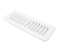 COHEALI Cubierta de Ventilación de Escape para Aire Acondicionado en Edificios Residenciales y Comerciales, Estructura Estable de Plástico Pp Diseño de Persiana Blanco