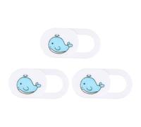 COHEALI Cubierta Deslizante de Color para Cámara Web de Portátil y Tableta, Funda Abs Anti-Peeping y Anti-Hacking, Pack de 3 Piezas para Privacidad