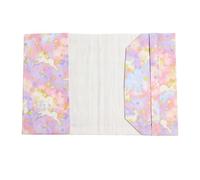 COHEALI Cubierta Protectora de Libros Funda para Libros A5 de Tejido Rosa Portátil y Protectora y Cuaderno Uso Escolar Oficina Estudiantes