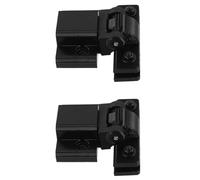COHEALI Cubierta Protectora Negra para Tocadiscos de Vinilo con Bisagra de Plástico, Soporte Fiable y Protección contra Polvo y Golpes, Compatible con Technics Sl-1200