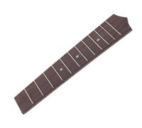 COHEALI Diapasón con 12 Trastes para Ukelele de 21 Pulgadas, Mástil de Metal, Accesorio para Reparación y Técnicas de Interpretación para Músicos