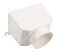 COHEALI Embudo Colector para Bajante Canalón Sistema de Recolección de Agua de Lluvia 110Mm PVC para Instalación en Hogares