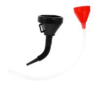 COHEALI Embudo de Fluido Flexible de Plástico para Motor, 2 Piezas, Diseño Antidesbordamiento y Manos Libres para Uso en Motocicletas y Hogar